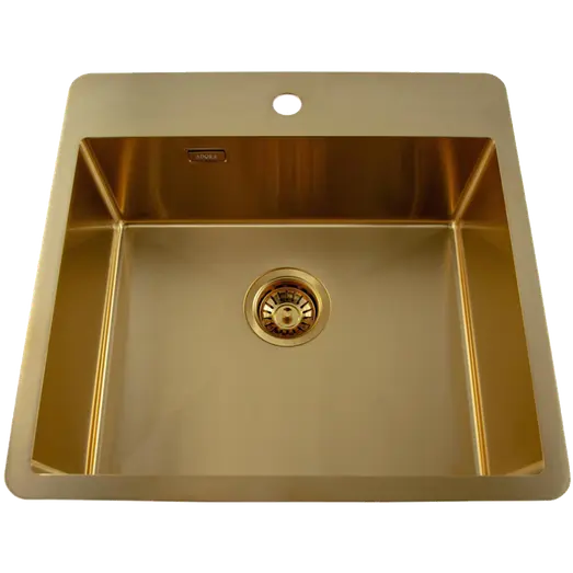 ADORA® Optimus P1 køkkenvask guld