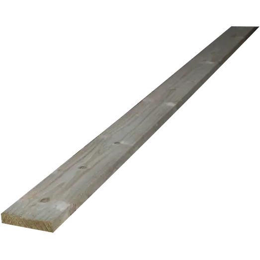 Hegnsbrædder gran ru trykimprægneret 19 x 100 mm