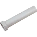 Tilslutningsrør t/køkkenvask 1 1/2"x40 mm hvid
