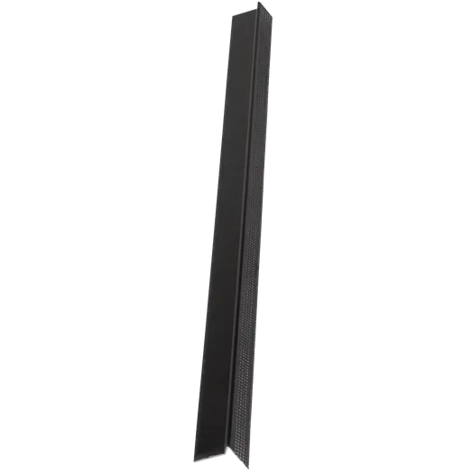 DS ventileret startprofil sort 38x33x3300 mm