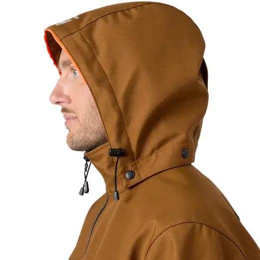 HH Workwear Oxford softshell jakke sort/brun