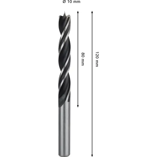 Bosch PRO Wood træbor, 10x80x120 mm