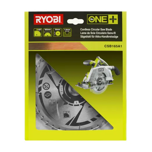 Ryobi CSB165A1 rundsavklinge Ø 165 mm