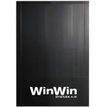 Bygtjek WinWin Plade sort 450x950x50 mm