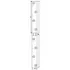 PN Bach Flaps bladhængsel 25x325x156 mm elgalvaniseret