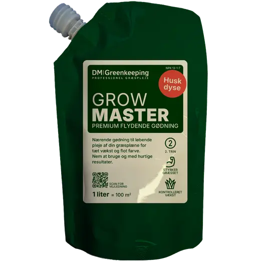 DM Greenkeeping GrowMaster – Premium flydende gødning - NPK 13-1-7