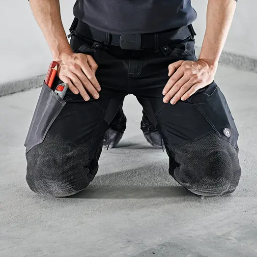 ENGEL 2366-317 X-treme håndværkerbukser med 4-vejs stræk sort