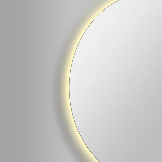 Milobad CL065 spejl m/LED Ø60 cm