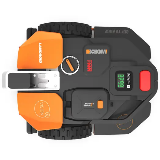 Worx Vision WR202E robotplæneklipper 250 m²  - OBS Mindre skader på emballagen