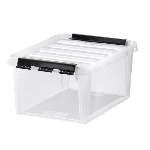 Smartstore Classic plastkasse med låg 34x25 cm.