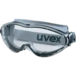 Uvex Ultrasonic Supravision UV beskyttelsesbrille grå/sort med klar glas