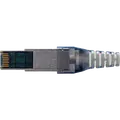 E-Line genmonterbar stik upt cat 6A NE UTP CAT 6A