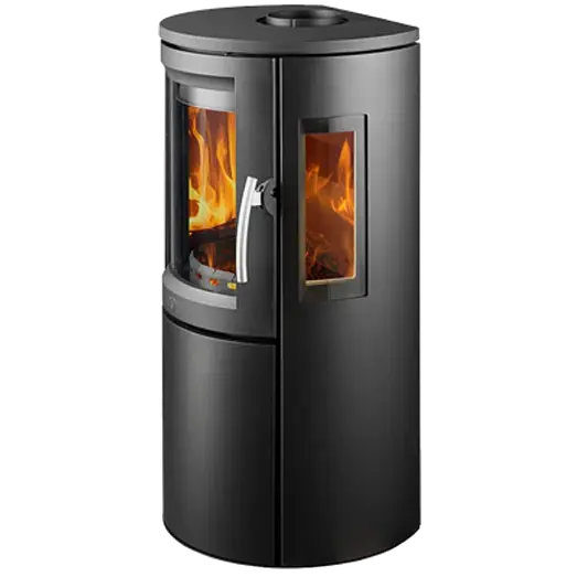 Varde Lyon Air brændeovn sort