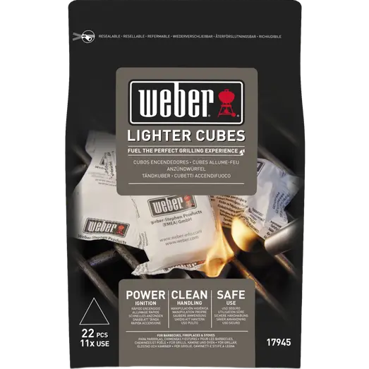 Weber® optændingsblokke 22 stk.