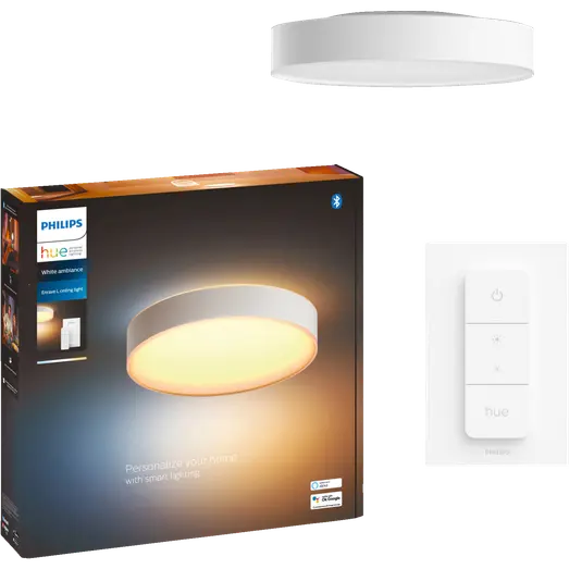 Philips Hue Enrave L plafond Ø42,5 cm 33,5W hvid
