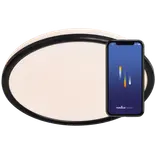 Nordlux Liva smart 2700-6500 K RGB plafond sort