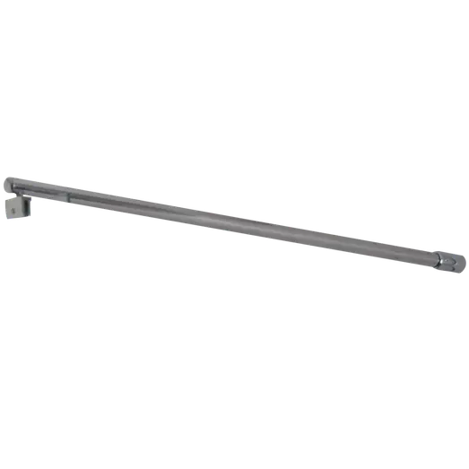 Milobad forhængsstang til brusevæg 110 cm stål