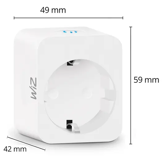 Philips WiZ Smart Plug hvid