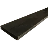 Frøslev hegnsbrædder sortmalet 4 sider 16x100 mm 1,80 m