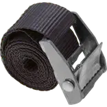 Staco lastestrop 25mmx1m, Sort