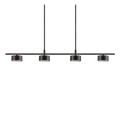 Nordlux Clyde pendel 4-skinne sort