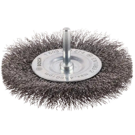 Bosch PRO Metal clean skivestålbørste, lige skaft, 100x0,2 mm