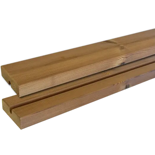 PLUS Café plankesæt m/1 ryglæn 127 cm ThermoWood®