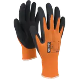 OX-ON comfort 1301 arbejdshandske sort/orange