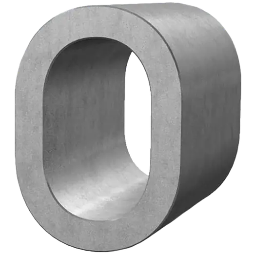 Roliba oval wirelås aluminium 5x18 mm 10 stk.