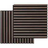 Fibrotech Square akustikpanel 22x520x520 mm walnut
