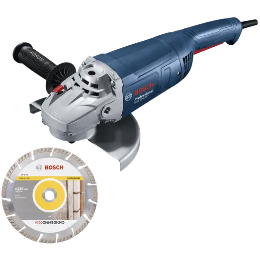 Bosch GWS 20-230P vinkelsliber med diamantskive