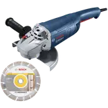 Bosch GWS 20-230P vinkelsliber med diamantskive