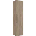 Milobad højskab Milano 140 cm mørk eg