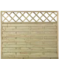 Plus Bergen hegn m/espalier 180 cm trykimprægneret