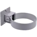 Plastmo rørholder 90 mm grå