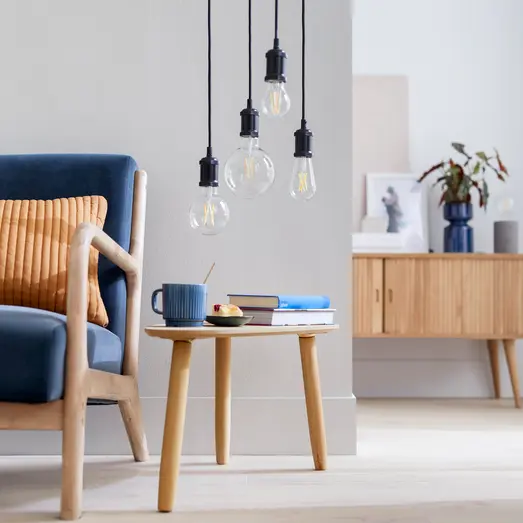 Philips Smart WiZ white LED pære E27 6,7W stor globe klar