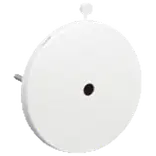 LK Fuga rund lampestikkontakt Ø83 mm hvid
