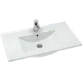 Scanbad Amber Vask 81x45,5 cm porcelæn hvid