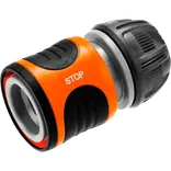 Gardena slangekobling med stop 1/2" - 18213-20