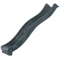 Plus plast rutsjebane gråsort 220 cm