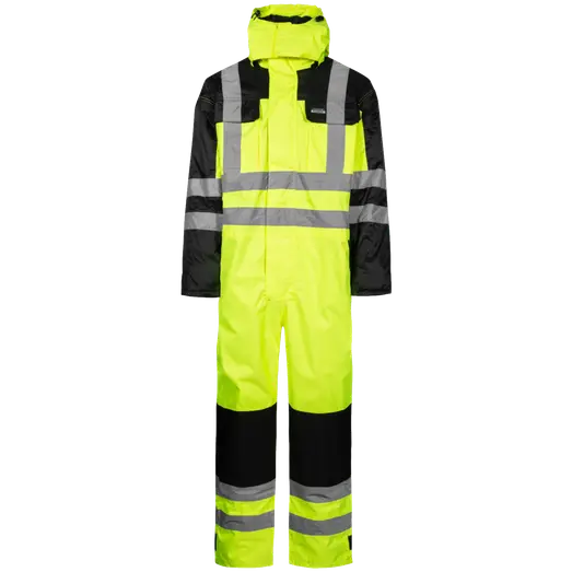 Lyngsøe Rainwear vinterkedeldragt hi-vis gul/sort