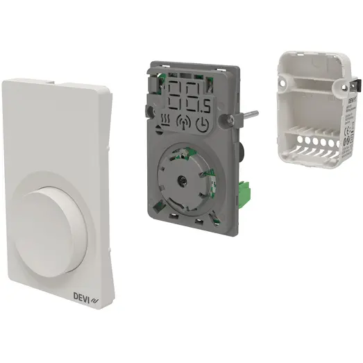 DEVIreg™ termostat til elektrisk gulvvarme med føler