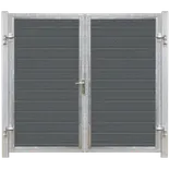 PLUS Artura komposit dobbeltlåge 213×175 cm m/stolper til nedstøbning