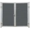 PLUS Artura komposit dobbeltlåge 213×175 cm m/stolper til nedstøbning