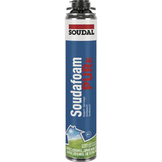 Soudafoam PURe PU pistolskum hvid 700 ml