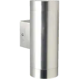 Nordlux Tin Maxi udendørs væglampe 2 lyskilder aluminium