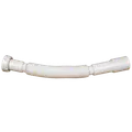 Afløbsslange t/håndvask flexibel 1 1/4"x32/40 mm hvid