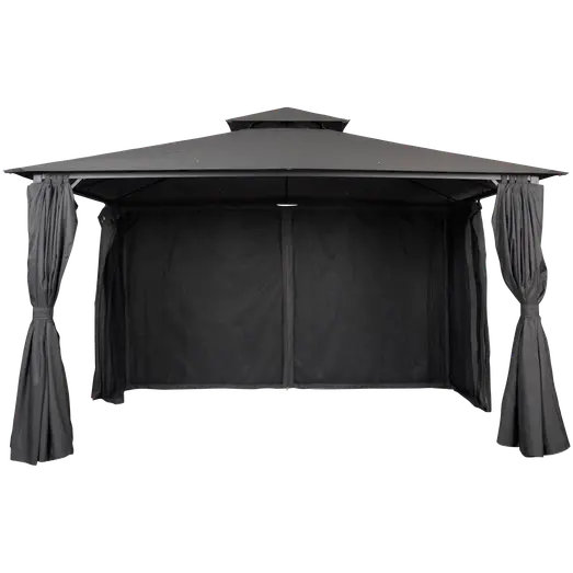 Outfit pavilion 3x4 m sort/grå