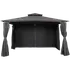 Outfit pavilion 3x4 m sort/grå