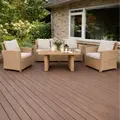 Langø sofasæt m/hynder natur